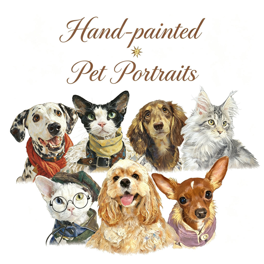 PHABULS Smart Pet Tracker Tag with Adjustable Collar, Apple Find My, Custom Painted ID