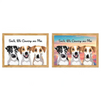 Custom Pet Portrait LED Picture Frame, Light Up Personalized Photo