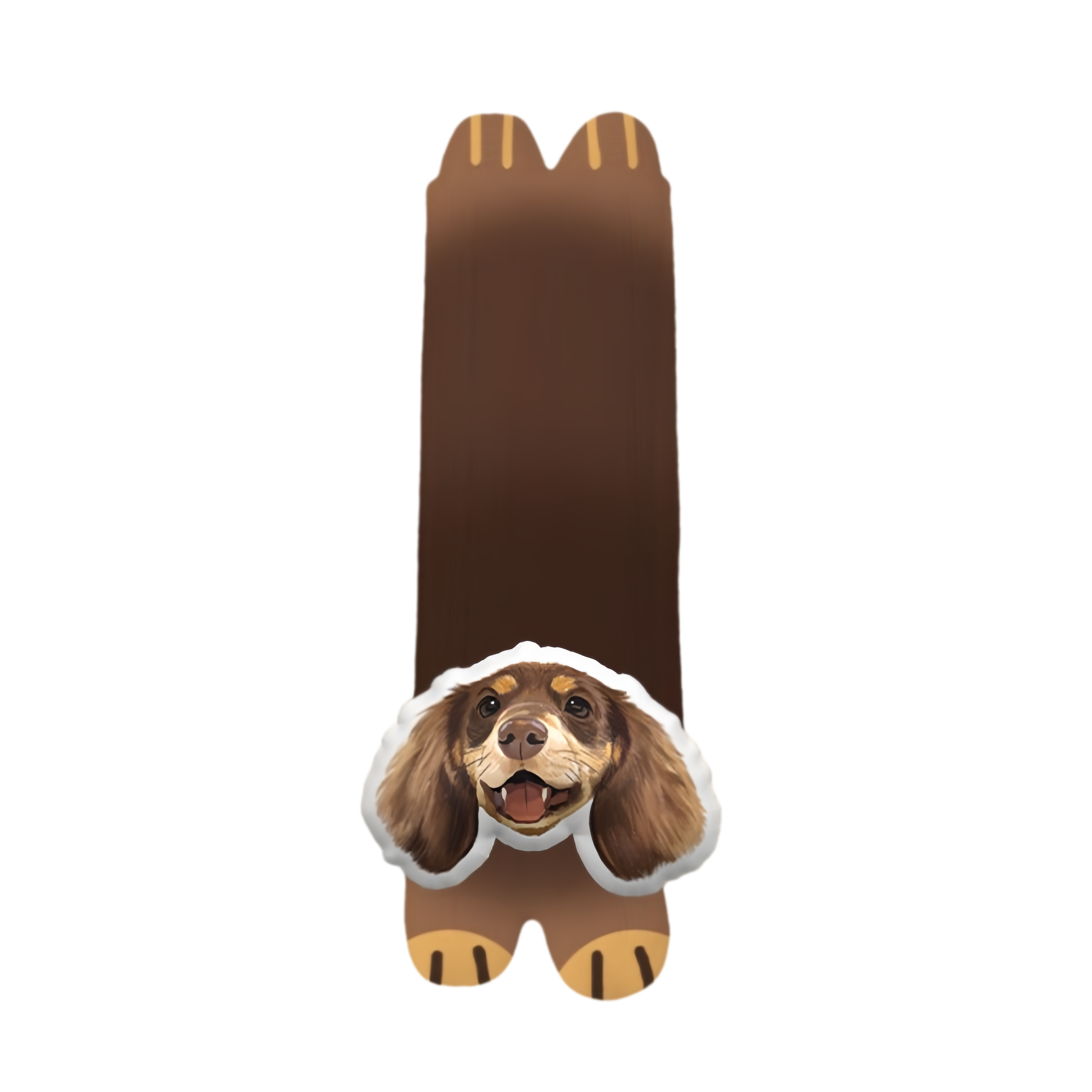 PHABULS Custom Pet Face Seat Belt Cover, 3D Plush Car Accessory