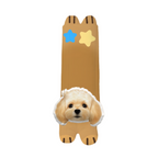 PHABULS Custom Pet Face Seat Belt Cover, 3D Plush Car Accessory