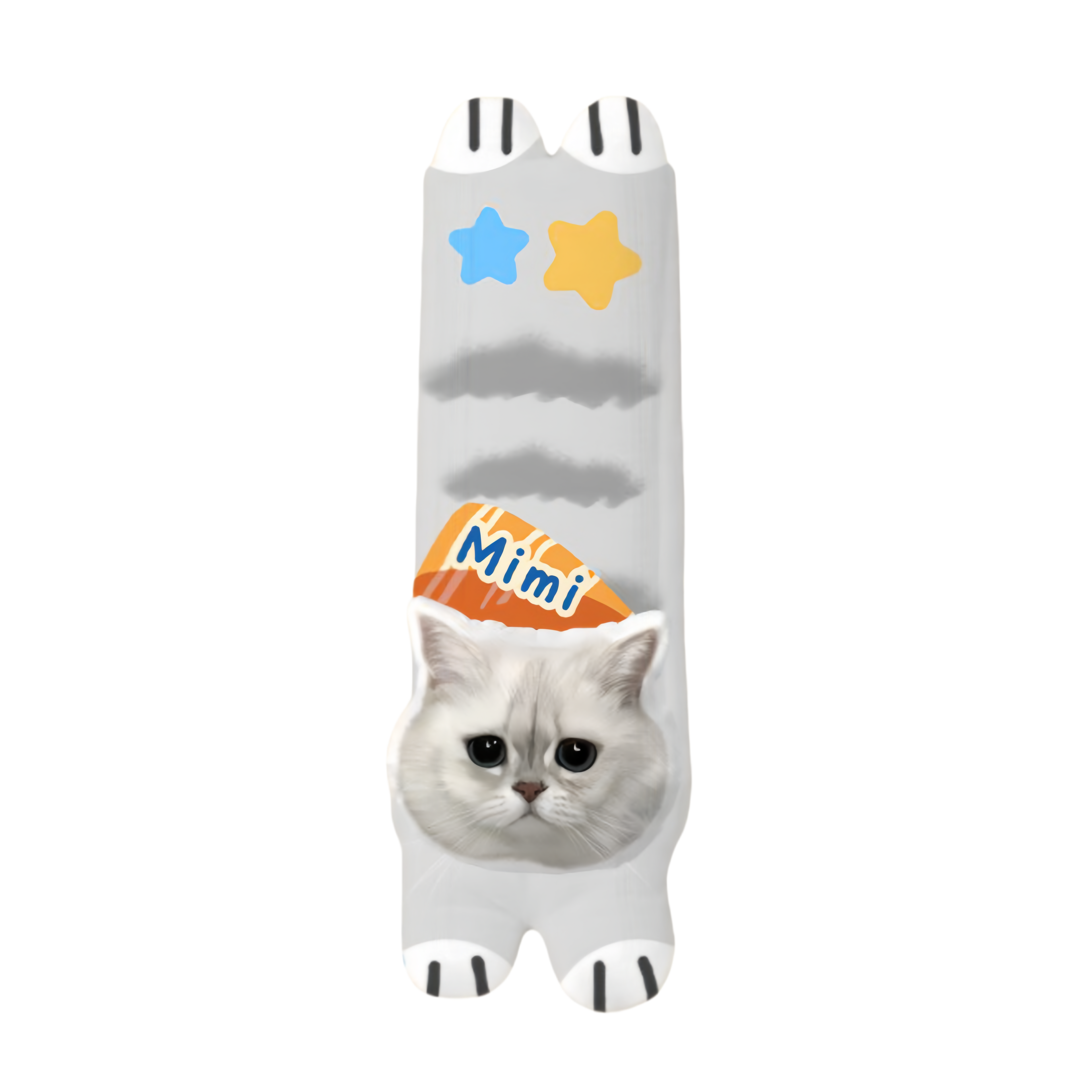 PHABULS Custom Pet Face Seat Belt Cover, 3D Plush Car Accessory