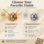 Custom Pet Photo Necklace Personalized Picture Pendant Memorial Jewelry